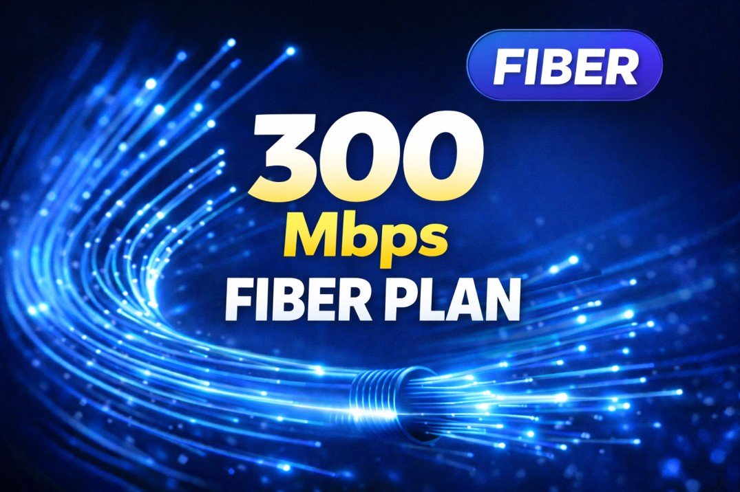 300 Mbps Fiber Plan