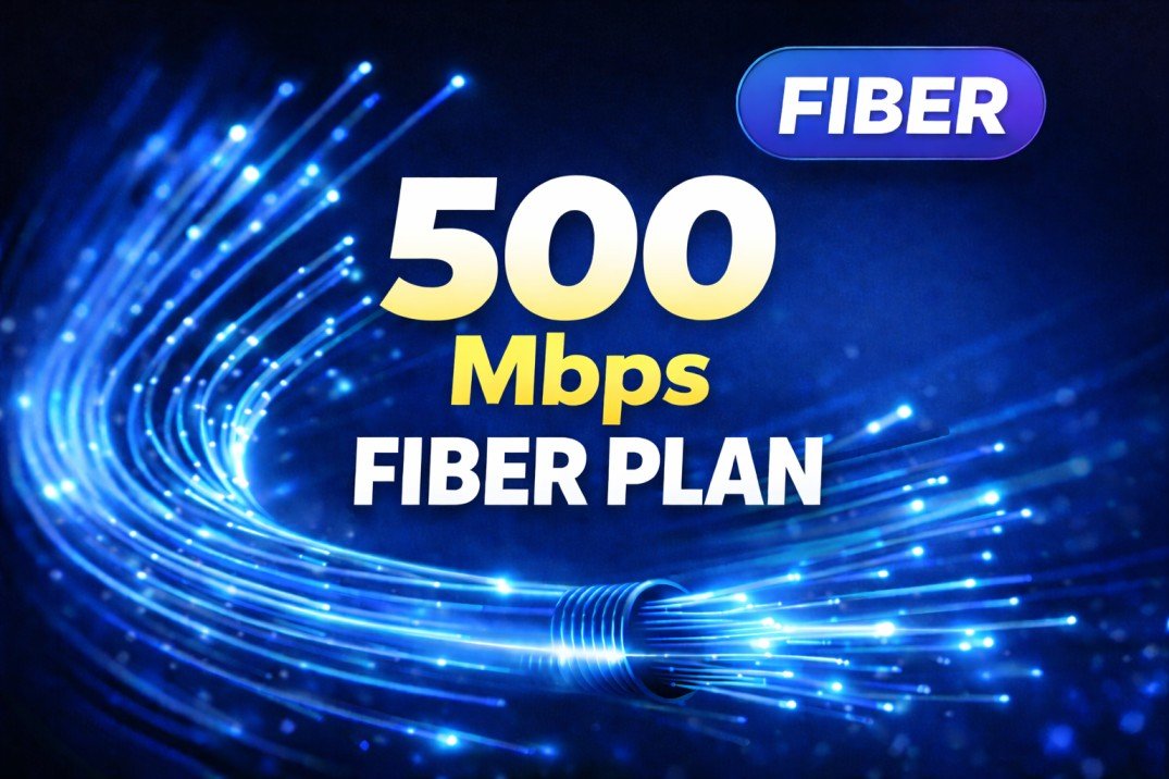 500 Mbps Fiber Plan